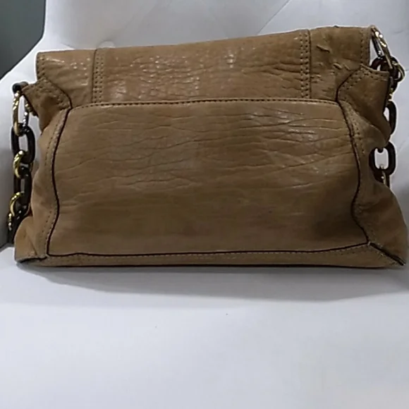 Milly tan leather shoulder bag - Picture 3 of 16